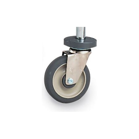 Metro Metro Casters for Wire Shelving - Polyurethane - Rigid with Bumper 5419002 POLYURETHN